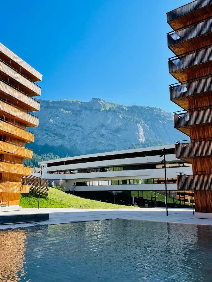 Stilvolle Ferienwohnung Direkt An Der Skipiste フリムス エクステリア 写真